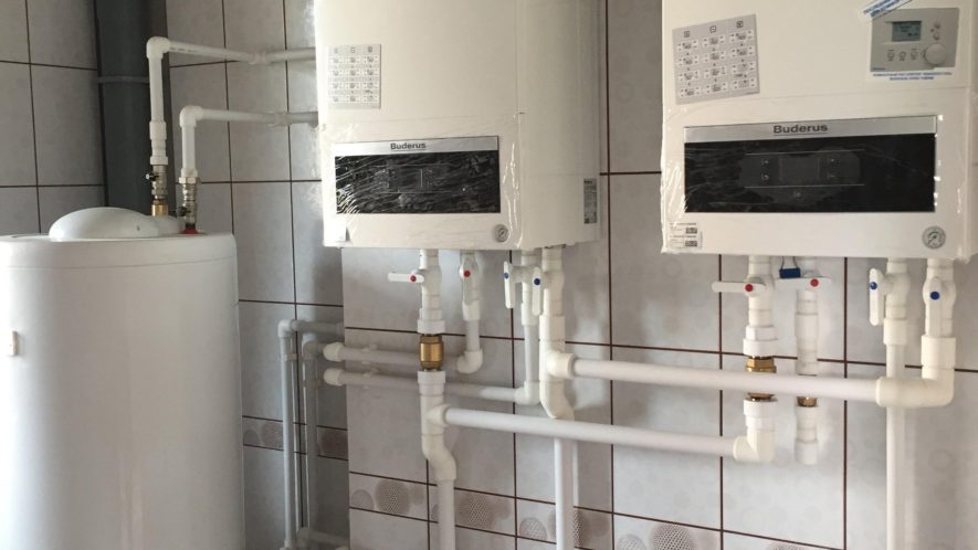 монтаж газового котла