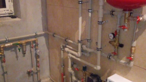 Монтаж отопления Минск примеры работ