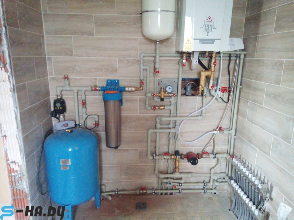 монтаж отопления в частном доме фото 00132