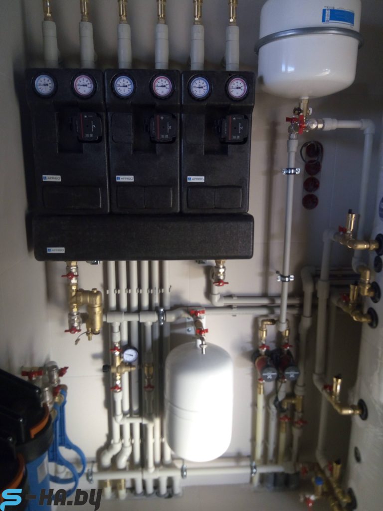 монтаж отопления в частном доме фото 00146