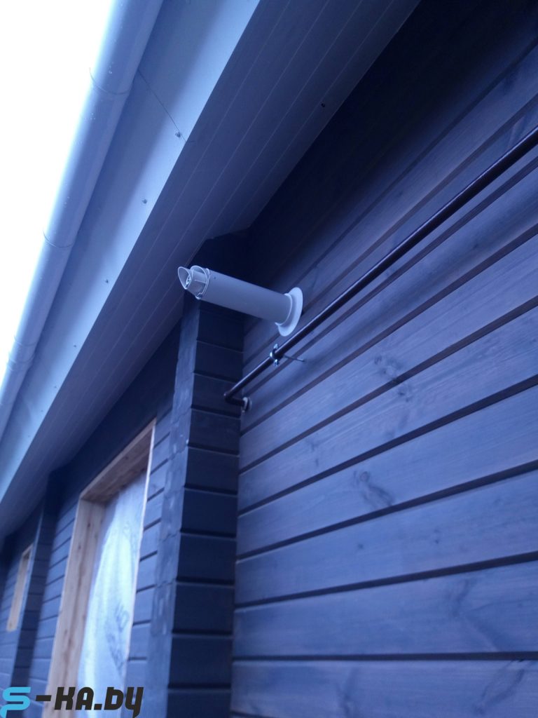 монтаж коаксиального дымохода 0025