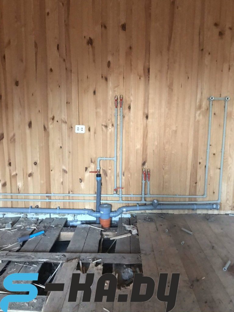 разводка водопровода в частном доме