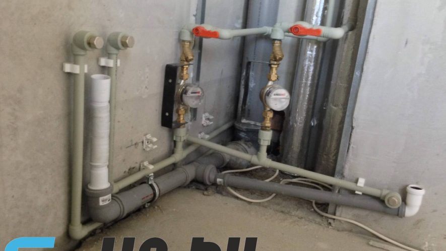 прокладка труб водоснабжения